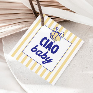 CIAO BABY Lemon Mediterranes Amalfi Geschenkanhänger