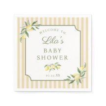 Ciao Baby Lemon Shower Servietten