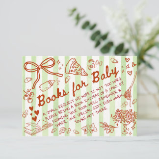 Ciao Bambino Green - Books for Baby Begleitkarte