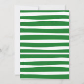 Ciao Bambino Green Italian Baby Shower Einladung (Rückseite)