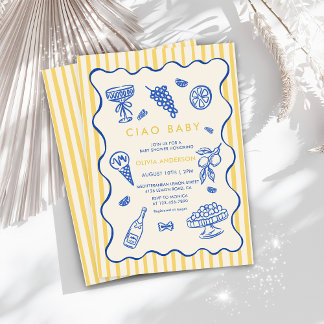 Ciao Bambino Kinderdusche Einladung