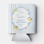 Ciao Bambino Lemon Italienische Summer Baby Dusche Dosenkühler (Rückseite)
