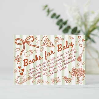 Ciao Bambino Olive Green - Books for Baby Begleitkarte