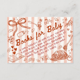 Ciao Bambino Red - Books for Baby Begleitkarte