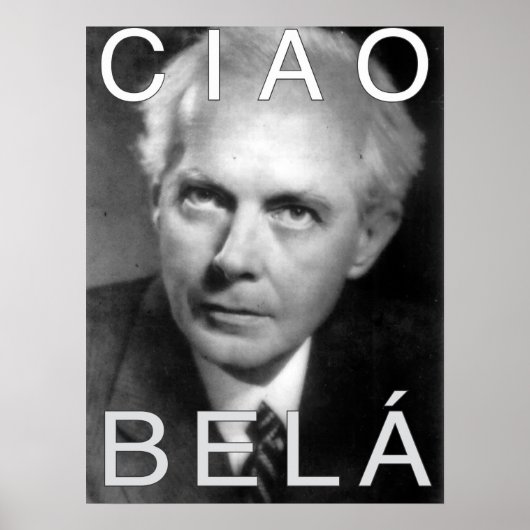CIAO BELÁ POSTER (Vorne)