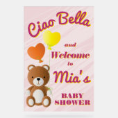 Ciao Bella Acrylschild (Vorderseite)