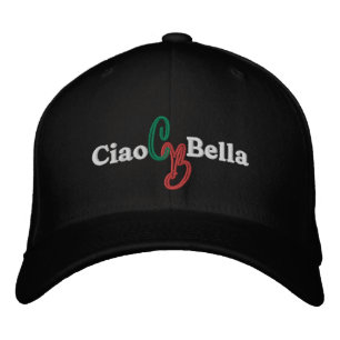 Ciao Bella bestickter Hat Bestickte Baseballkappe
