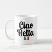 Ciao Bella Flag Mug - Italian Gift for Her Kaffeetasse (Links)