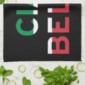 Ciao Bella Geschirrtuch (Gefaltet)