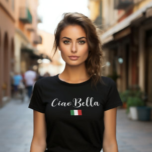 Ciao Bella Greetings: Italienisch Inspiriert T-Shirt