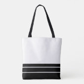 Ciao Bella Hello Beautiful Modern Typografy Tasche (Rückseite)