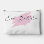 Ciao Bella Italian Brush Stroke Name Makeup Pouch Zubehörtasche (Rückseite)