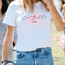 Ciao Bella Italian Brush Stroke Name T-Shirt