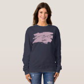 Ciao Bella Italian Brush Stroke Sweatshirt (Vorne ganz)