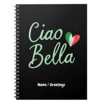 Ciao Bella Italienische Flagge Spaß & Magie Design