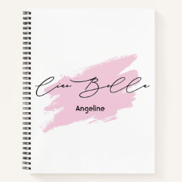 Ciao Bella Italienischer Pinsel Stroke Name Tote T Notizblock