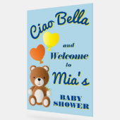 Ciao Bella Junge Babydusche Acrylschild (Winkel)
