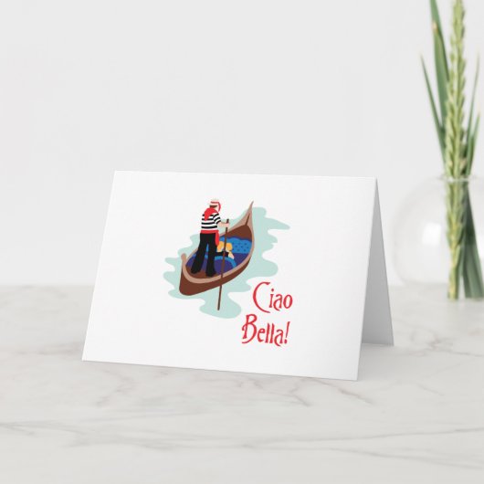 Ciao Bella Karte (Vorderseite)
