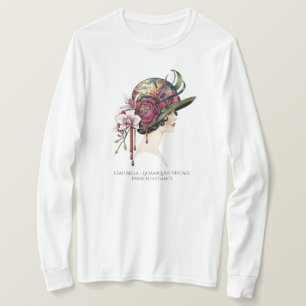Ciao Bella – La Marquise Vintage französische Eleg T-Shirt