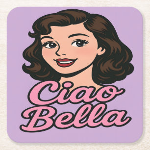 Ciao Bella Lavender Untersetzer Set