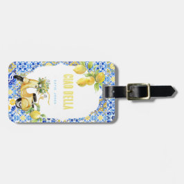 Ciao Bella | Monogramm für die Mittelmeerkollektio Gepäckanhänger