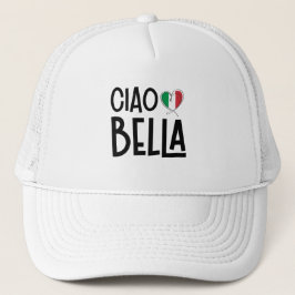 Ciao Bella - Niedliches Italien Herz Truckerkappe