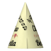 Ciao Bella Party Hat Partyhütchen (Rückseite)