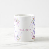 Ciao Bella Personalisierte Lilien Kaffeetasse (Mittel)