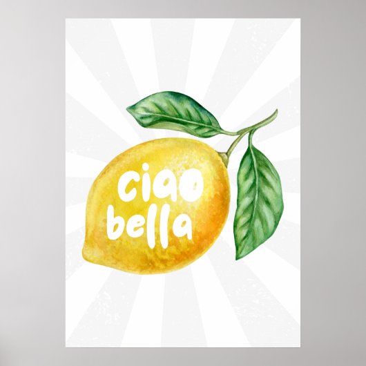 Ciao bella poster (Vorne)