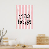 Ciao bella poster (Küche)