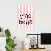 Ciao bella poster (Heimbüro)