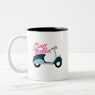 Ciao Bella Vespa Scooter Tasse