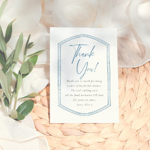 Ciao Bella Whimsical Italian Tiles Junggesellinnen Dankeskarte