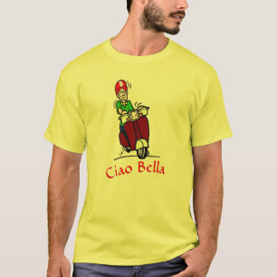 Ciao Bello Scooter Rider T-Shirt