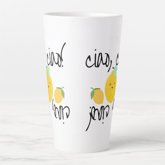 Ciao, Ciao! (mit Zitronen (Limonen)) Milchtasse (Vorderseite)