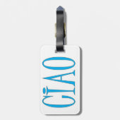 Ciao Gepäckanhänger (Rückseite vertikal)