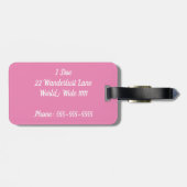 Ciao Gepäcktag Gepäckanhänger (Rückseite horizontal)