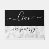 Ciao - Grüße auf Italienisch no4 Doormat Fußmatte (Vorderseite)