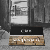 Ciao - Grüße auf Italienisch no5 Doormat Fußmatte