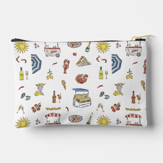 Ciao Hangover Italian Bachelorette Erholung Pouch Zubehörtasche (Rückseite)