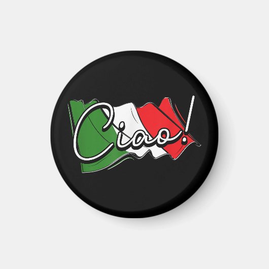 Ciao! - Italienisch und europäisch - Venedig Scoot Magnet (Vorne)