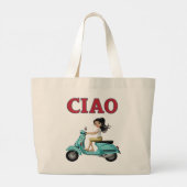 CIAO JUMBO STOFFBEUTEL (Rückseite)