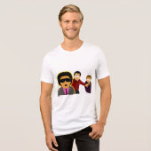 "Ciao-Min" Tri-Blend Shirt (Vorderseite voll)
