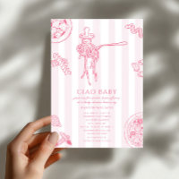 Ciao Pasta & Schnuller Italian Girl Baby Shower