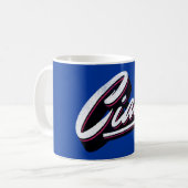Ciao-Textdesign Kaffeetasse (Vorderseite Links)