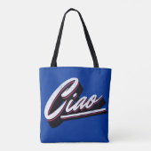 Ciao-Textdesign Tasche (Rückseite)