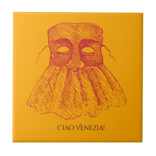 Ciao Venedig! Fliese (Vorderseite)