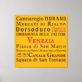 Ciao Venezia! Canvas Print Leinwanddruck (Vorderseite)