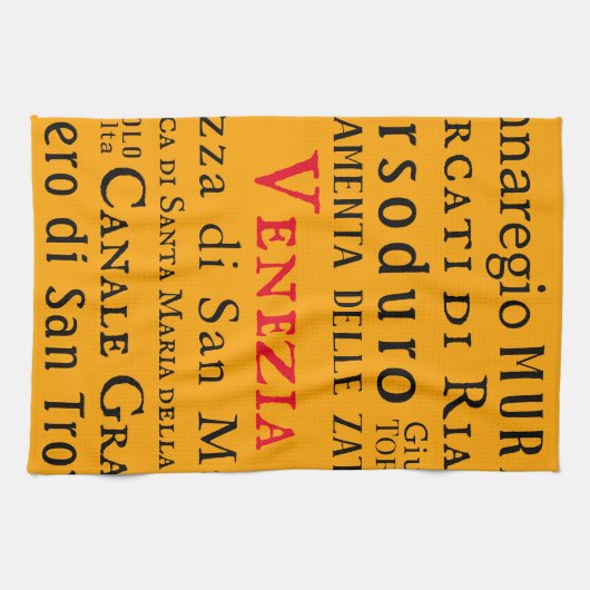 Ciao Venezia! Geschirrtuch (Horizontal)