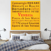 Ciao Venezia! Leinwanddruck (Insitu (Schlafzimmer))